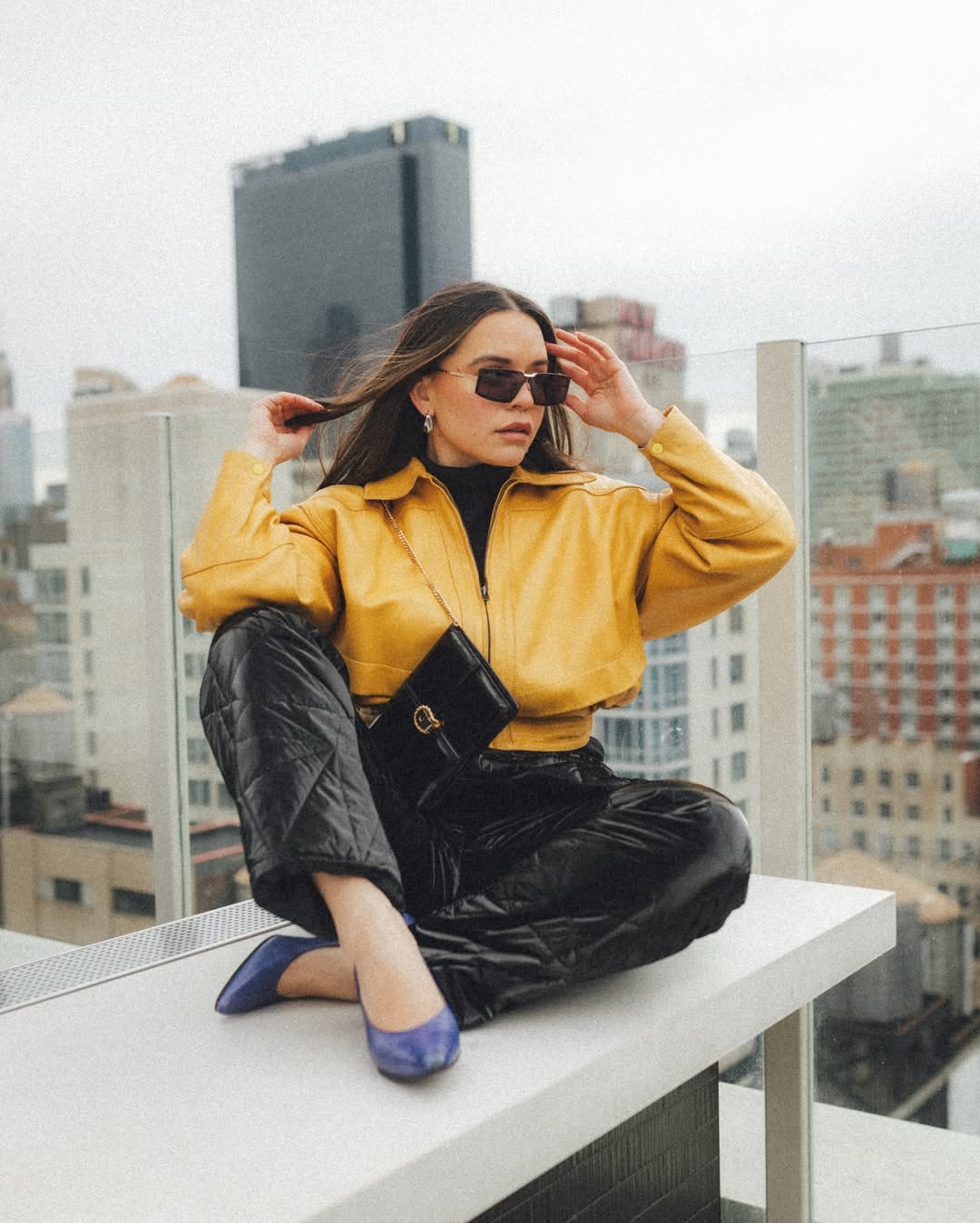 Loewe Vintage yellow leather jacket 80s. | Shop now WhatPeopleSay