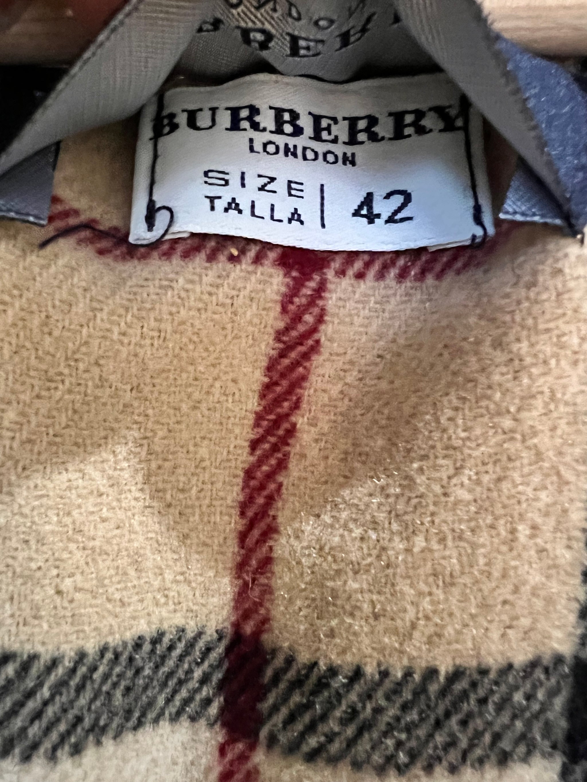 Burberry Vintage Brown Wool Jacket | Shop now WhatPeopleSay Store